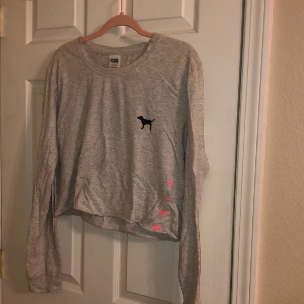 VS PINK CROP SHIRT
